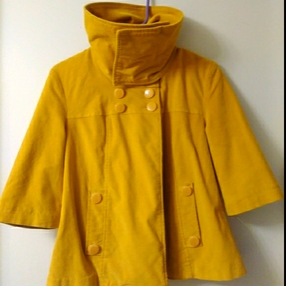 TULLE Jacket in Yellow Mustard - Picture 3 of 10